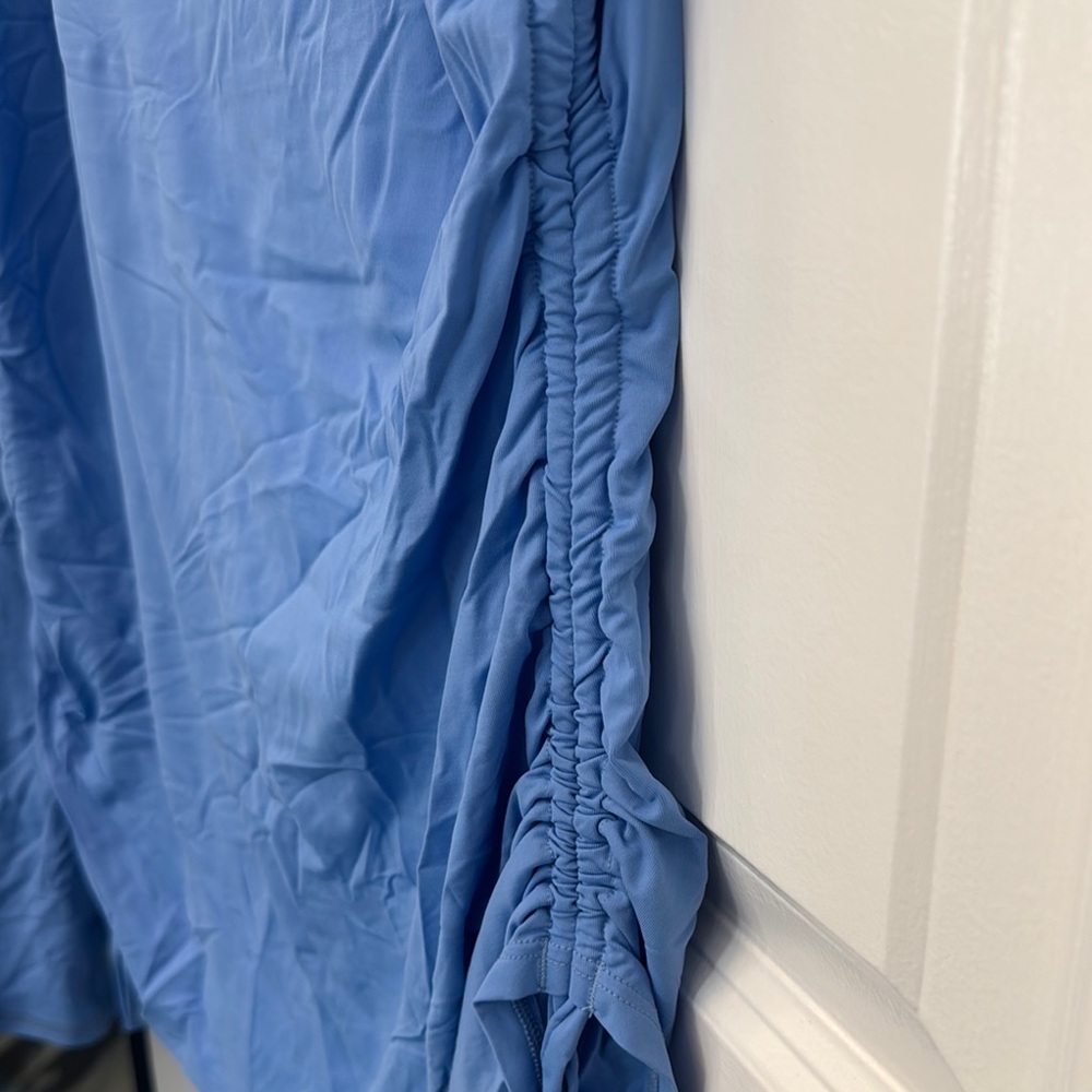 Women's Long Sleeve Top - Sky Blue - Picture 3 of 4